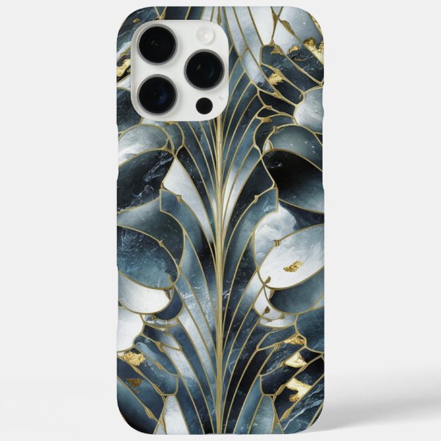 Elegant Copper | Feminine Opulent Teal Gold Case-M Case-Mate iPhone Case (Back)