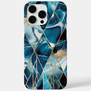 Elegant Copper Feminine Opulent Teal Gold Case-M iPhone 16 Pro Max Case