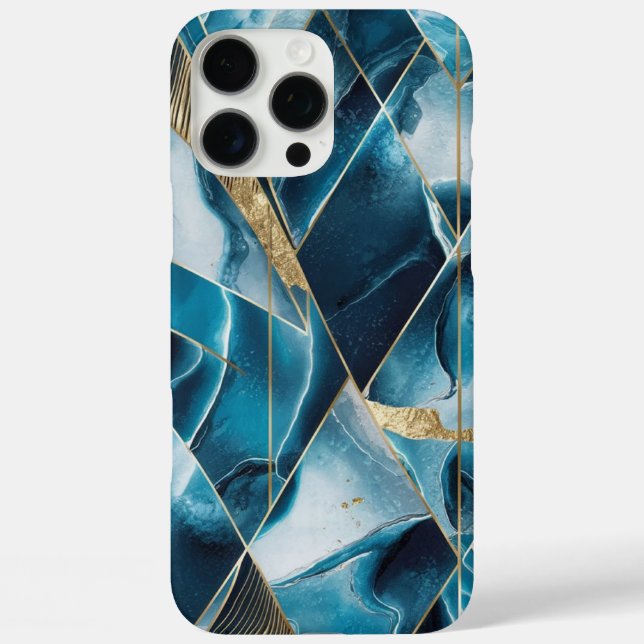 Elegant Copper | Feminine Opulent Teal Gold Case-M Case-Mate iPhone Case (Back)