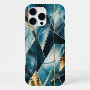 Elegant Copper Feminine Opulent Teal Gold Case-M iPhone 16 Pro Max Case