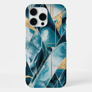 Elegant Copper Feminine Opulent Teal Gold Case-M iPhone 16 Pro Max Case