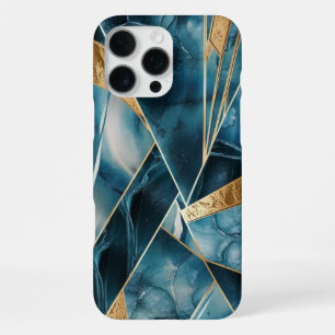 Elegant Copper Feminine Opulent Teal Gold Case-M iPhone 16 Pro Max Case