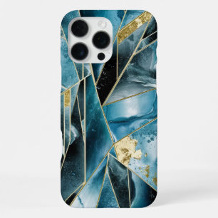 Elegant Copper Feminine Opulent Teal Gold Case-M iPhone 16 Pro Max Case