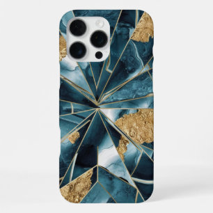 Elegant Copper Feminine Opulent Teal Gold Case-M iPhone 16 Pro Max Case