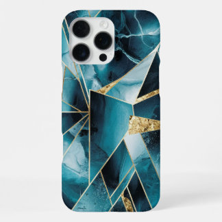 Elegant Copper | Feminine Opulent Teal Gold Case-M iPhone 16 Pro Max Case