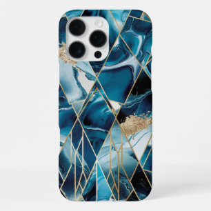 Elegant Copper Feminine Opulent Teal Gold Case-M iPhone 16 Pro Max Case
