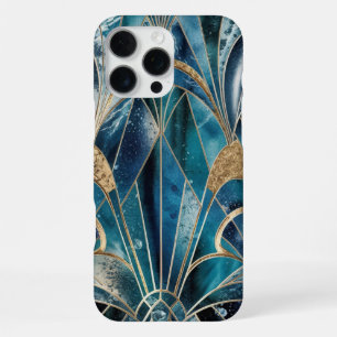 Elegant Copper Feminine Opulent Teal Gold Case-M iPhone 16 Pro Max Case