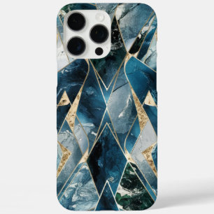 Elegant Copper   Feminine Opulent Teal Gold iPhone 16 Pro Max Case