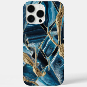Elegant Copper   Feminine Opulent Teal Gold iPhone 16 Pro Max Case