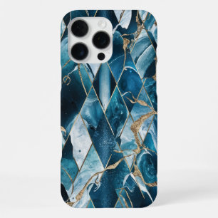 Elegant Copper Feminine Opulent Teal Gold iPhone 16 Pro Max Case