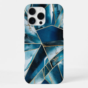 Elegant Copper Feminine Opulent Teal Gold iPhone 16 Pro Max Case