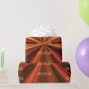 Elegant Copper Metallic Pattern Beautiful Stylish Wrapping Paper