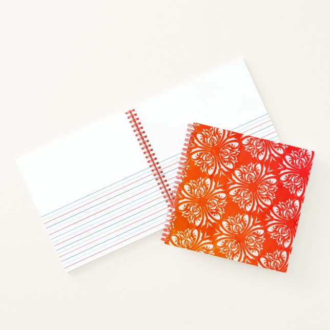 Elegant Coral Journal Notebook (Inside)