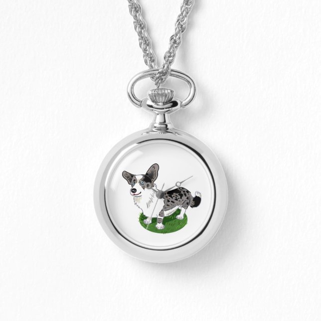 Elegant Corgi Watch (Front)