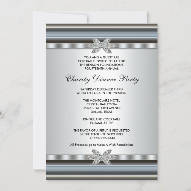 Elegant Corporate Event Invitation (Front)
