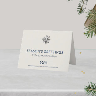 Elegant Corporate Holiday Card