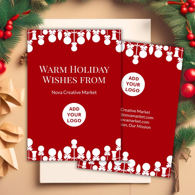  Elegant Corporate Holiday Card | Personalised (Creator Uploaded)