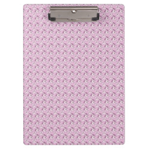 Elegant Cottagecore Flower Pattern Clipboard