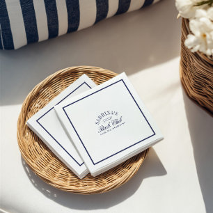 Elegant Country Club Bachelorette Paper Napkins