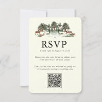 Elegant Country Manor | Ranch Response Card