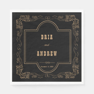Elegant Country Wedding Napkin