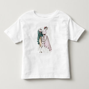 Elegant Couple Dancing the Waltz Toddler T-Shirt