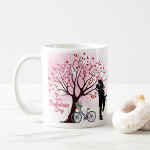Elegant Couple Lover Valentine's Day Coffee Mug