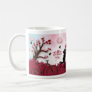 Elegant Couple Lover Valentine's Day Coffee Mug