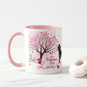 Elegant Couple Lover Valentine's Day  Mug