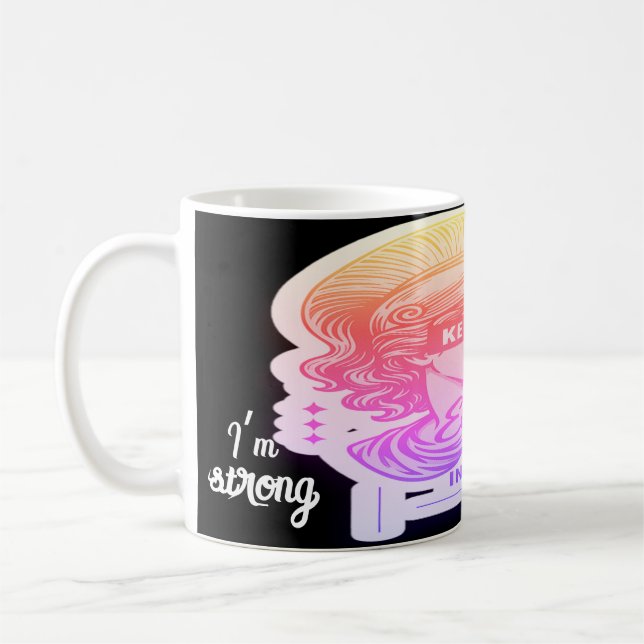 Elegant Courage Mug for Women (Left)
