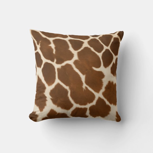 Elegant Cow Faux Leather Popular Collection Cushion (Front)