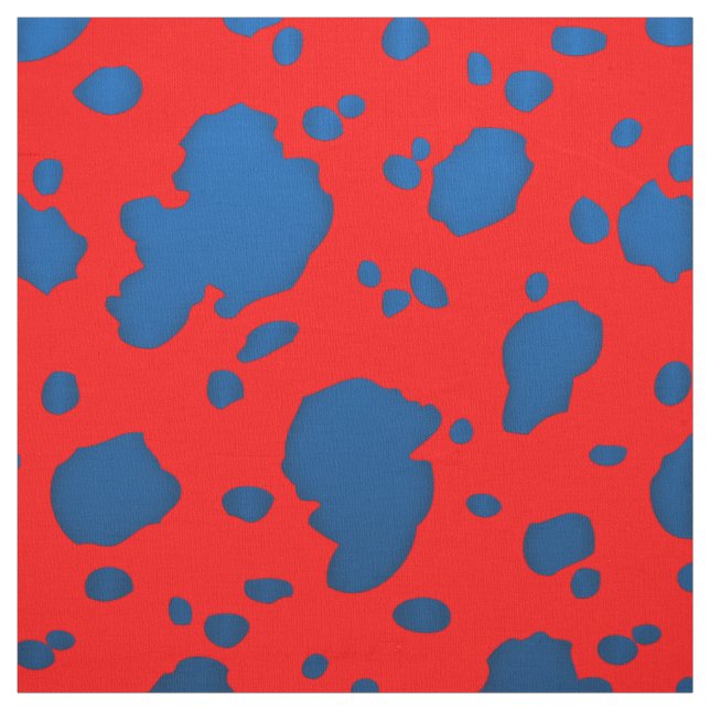 Elegant Cow Print Fabric (Swatch)