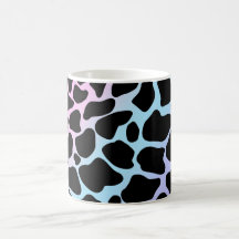 Elegant Cow Print Multicolour Classic Mug 