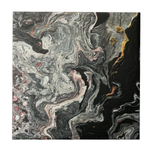 Elegant Crazy Lace Agate 1 Ceramic Tile