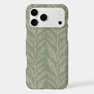 Elegant Cream Botanical Branches Floral Phone Case