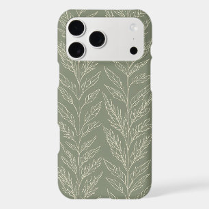 Elegant Cream Botanical Branches Floral Phone Case
