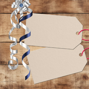 Elegant Cream Gift Tags