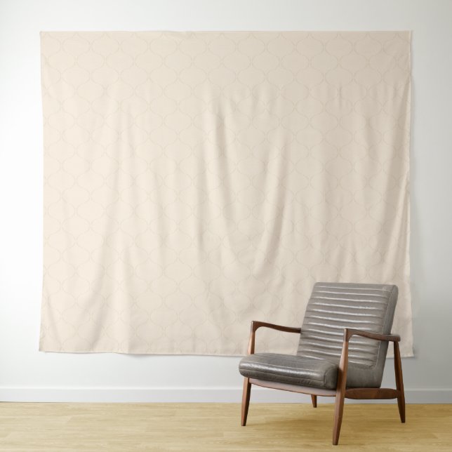 Elegant cream pattern in art deco style. tapestry (In Situ (Horizontal))