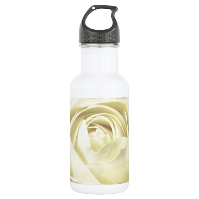 Elegant Cream Rose 532 Ml Water Bottle (Front)