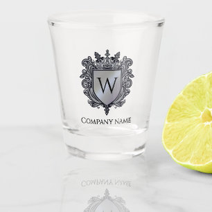Elegant Crest Shot glass