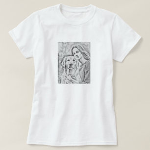 Elegant Custom Add Your Own Photo gift for Wifey T-Shirt