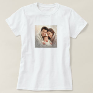 Elegant Custom Add Your Own Photo gift for Wifey T-Shirt