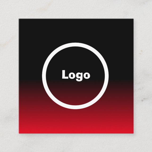 Elegant Custom Business Card (Front)