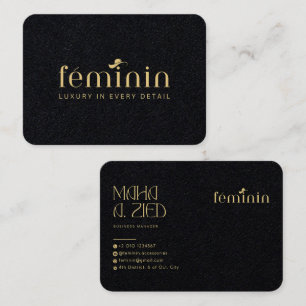 Elegant Custom Business Card Design