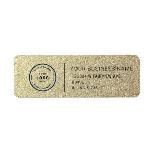 Elegant Custom Business Return Address Label