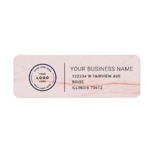 Elegant Custom Business Return Address Label