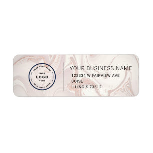 Elegant Custom Business Return Address Label
