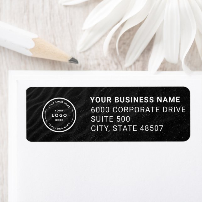 Elegant Custom Business Return Address Label (Insitu)