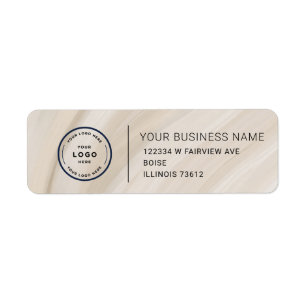 Elegant Custom Business Return Address Label