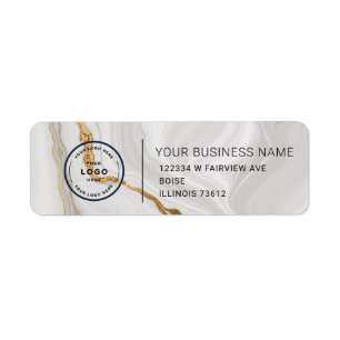Elegant Custom Business Return Address Label